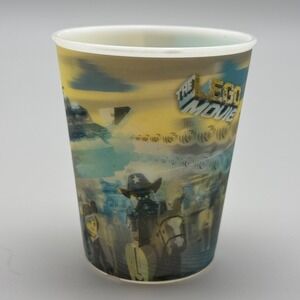 The Lego Movie 3D Cup McDonald's Happy Meal Bad Cop Good Cop Vintage